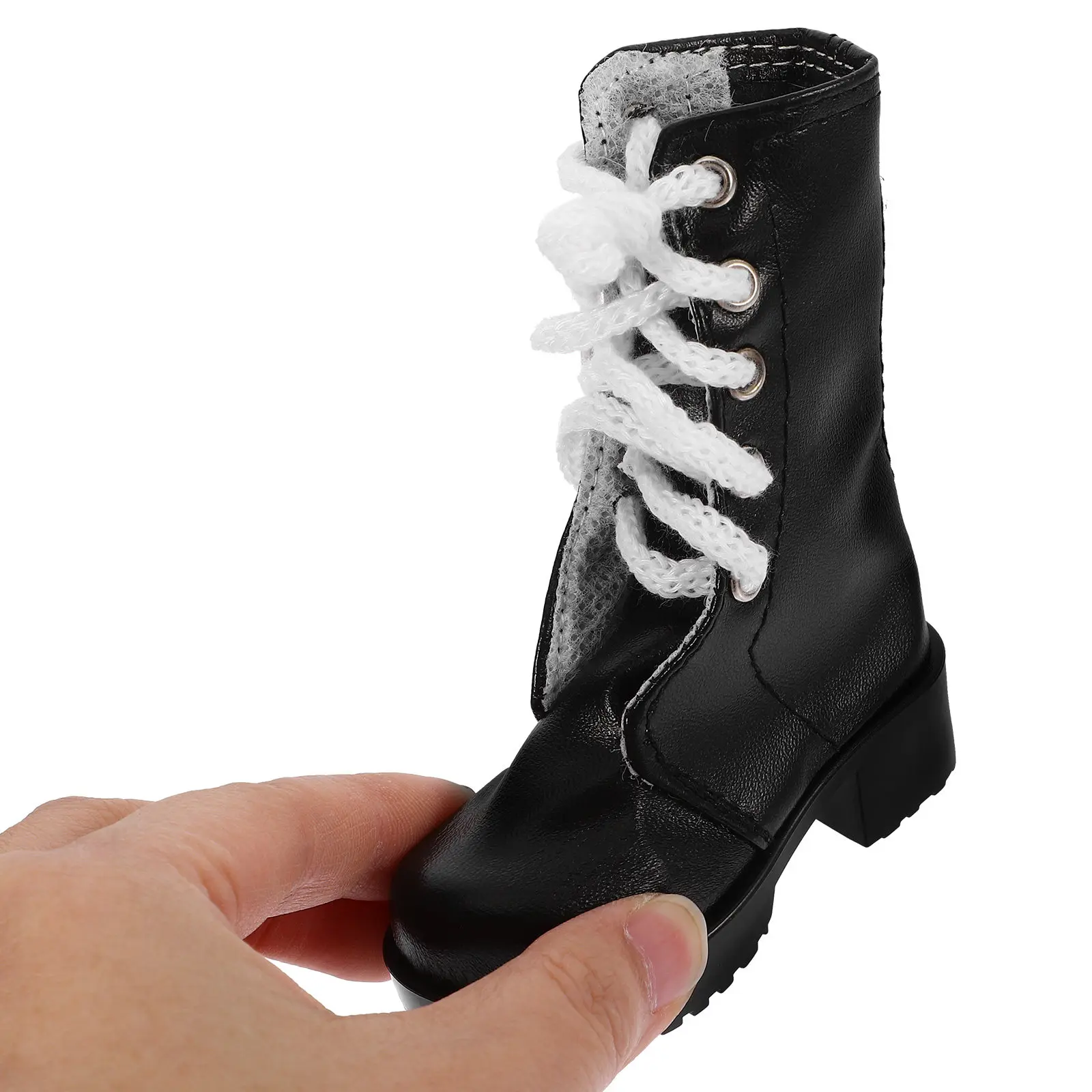 

1 пара миниатюрных туфель из полиуретана, износостойкие, для декорации, мини-аксессуары, удобная обувь, декоративные аксессуары