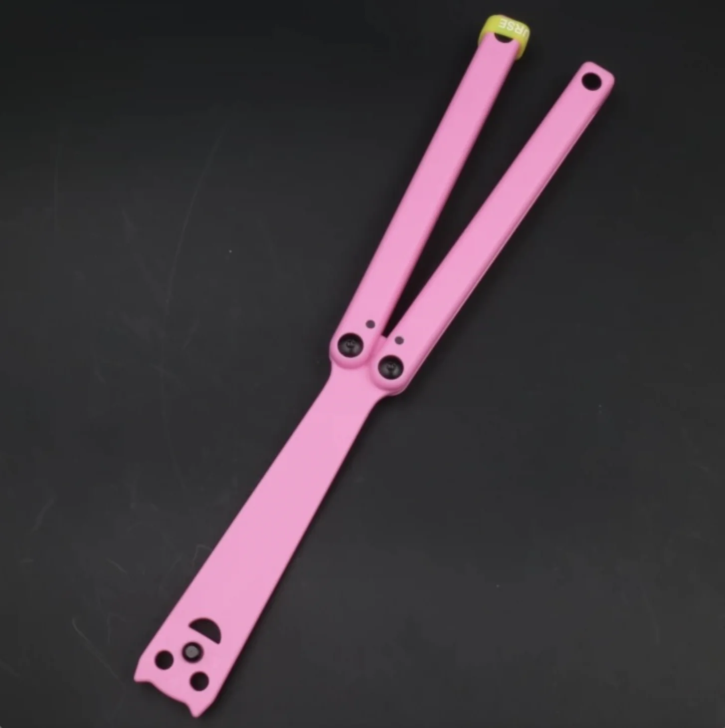 Apocalypse Squiddy All-Plastic Safety Fancy Flipper Practice Bali Trainer, Glow-in-the-Dark