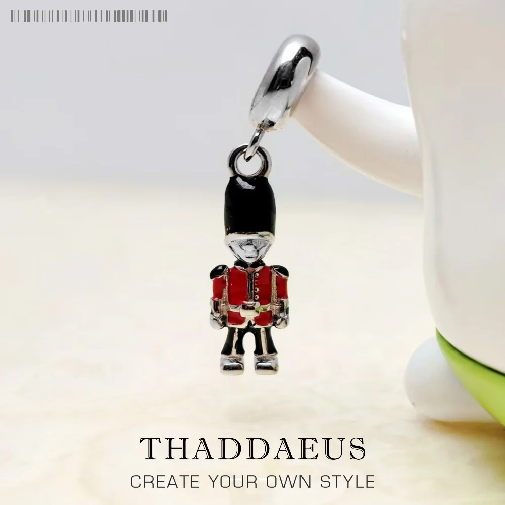 

Висячий подвесной кулон LONDON Royal Guard, новинка, Европа, ювелирные изделия из стерлингового серебра 925 пробы, винтажный подарок