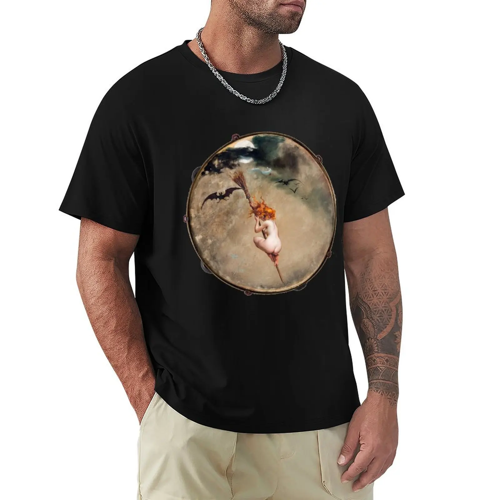 

The Witch - Luis RIcardo Falero T-Shirt Anti-Fade Casual Tee Shirt
