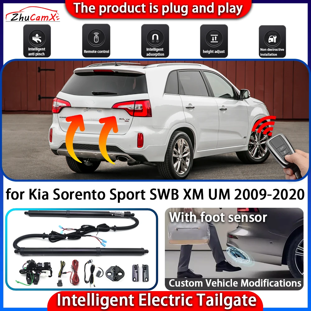 

Smart Powered Tailgate System for Kia Sorento Sport SWB XM UM 2009-2020 Automatic Intelligent Electric Trunk Lift Control Kit