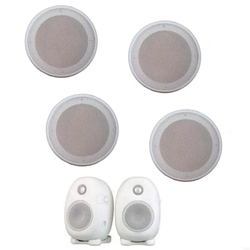 2025 New Car Ceiling Speaker Grill Mesh Cover 서브 우퍼 Grill Circle Guard Speaker Preserve Net Grille Protector