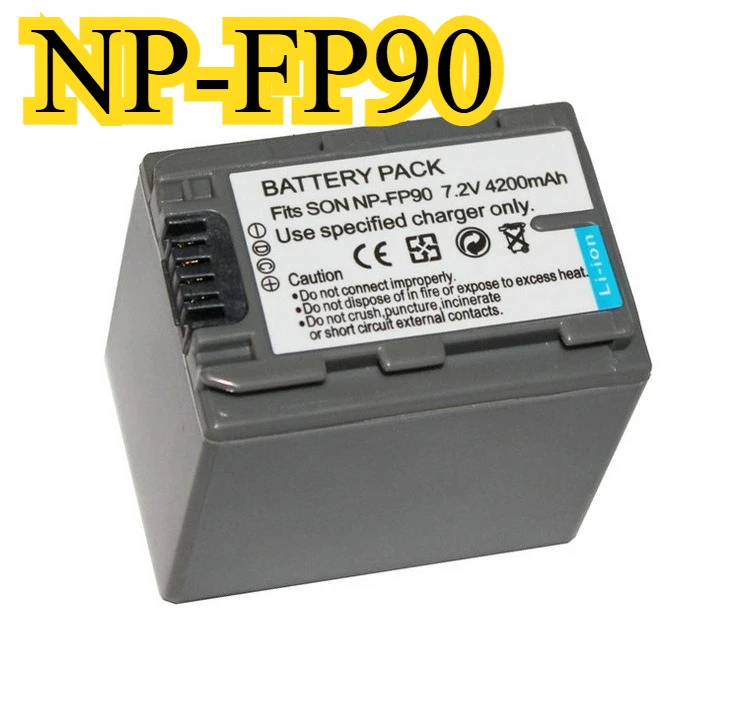 4200Mah NP-FP90 Bat… - image
