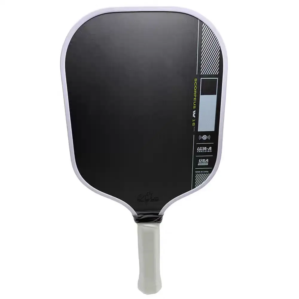

IN STOCK Scorpeus4 PRO IV TFP Foam Fill 16mm 14mm Thickness GEN4 Thermoformed Toray T700 Carbon Fiber Pickleball Paddle