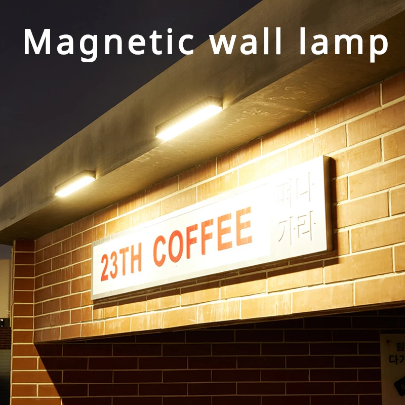 

Solar Outdoor Automatic Induction Waterproof Courtyard Light, Villa Lighting, Non Drilling Magnetic Suction LED Wall Light