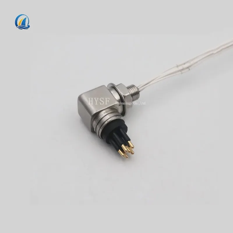 Micro L-angle 6-core Watertight Cable Deep Water Connector MCBHRA6M MCILRA6F