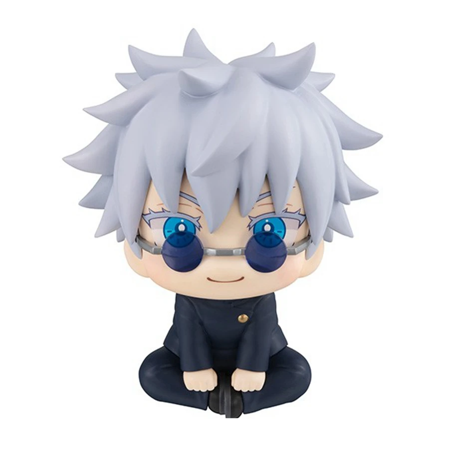 10 cm Jujutsu Lijn Anime Figuur Look Up Chousou Acchion Figuur Q Versie Satoru Gojo/Geto Suguru Beeldje PVC Koc C bodemtemperatuur en ys