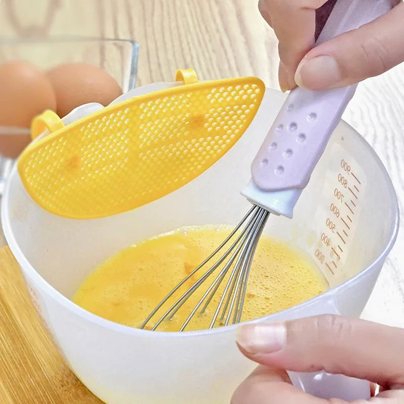 Messbecher mit Filter - Großer Eierschneidebecher Küchen-Backwerkzeug