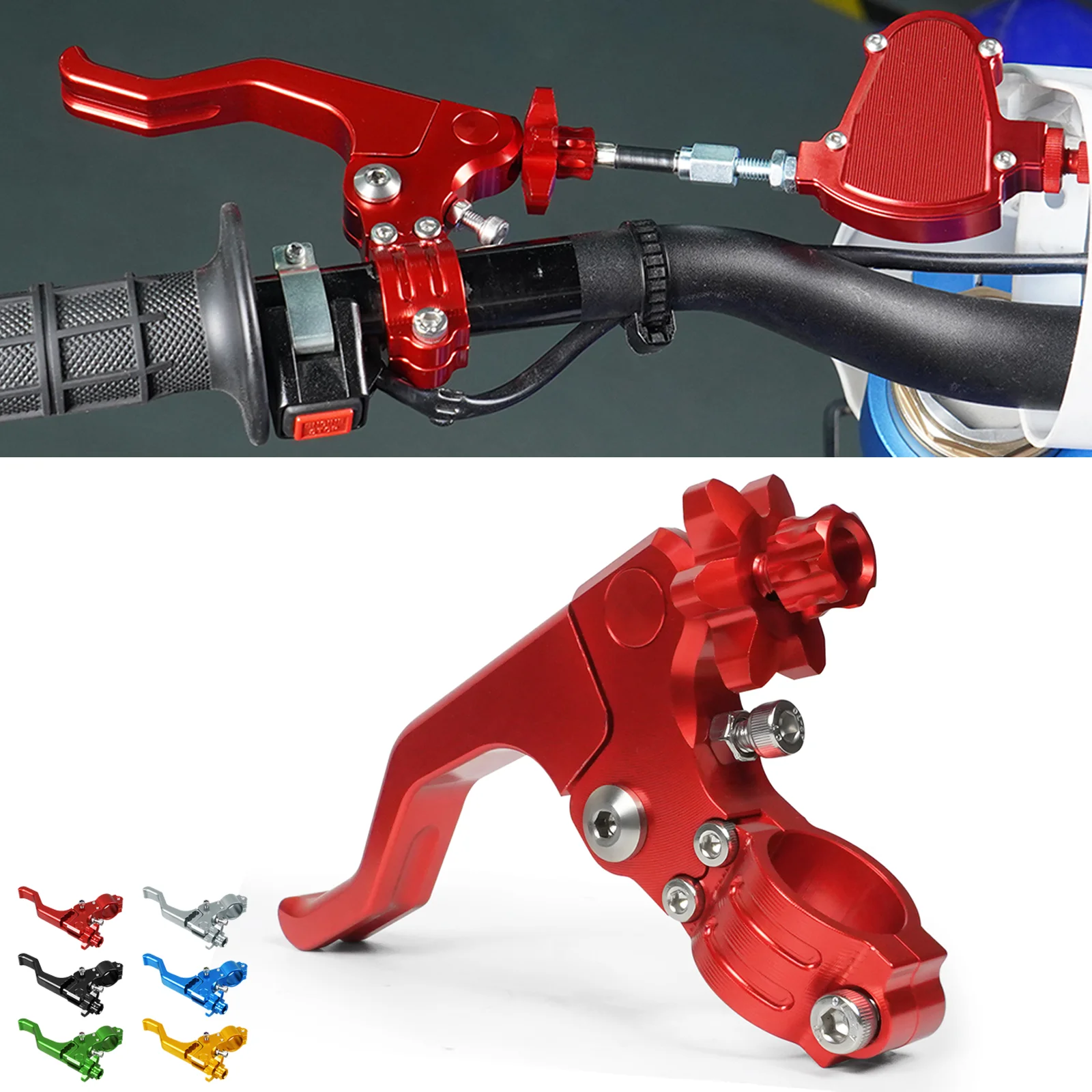 

NICECNC For Honda CRF 150F 230F 2003-2016 CRF150R CRF250R CRF250X CRF450R CRF450X 2002-2016 CRF230L Short Stunt Clutch Lever