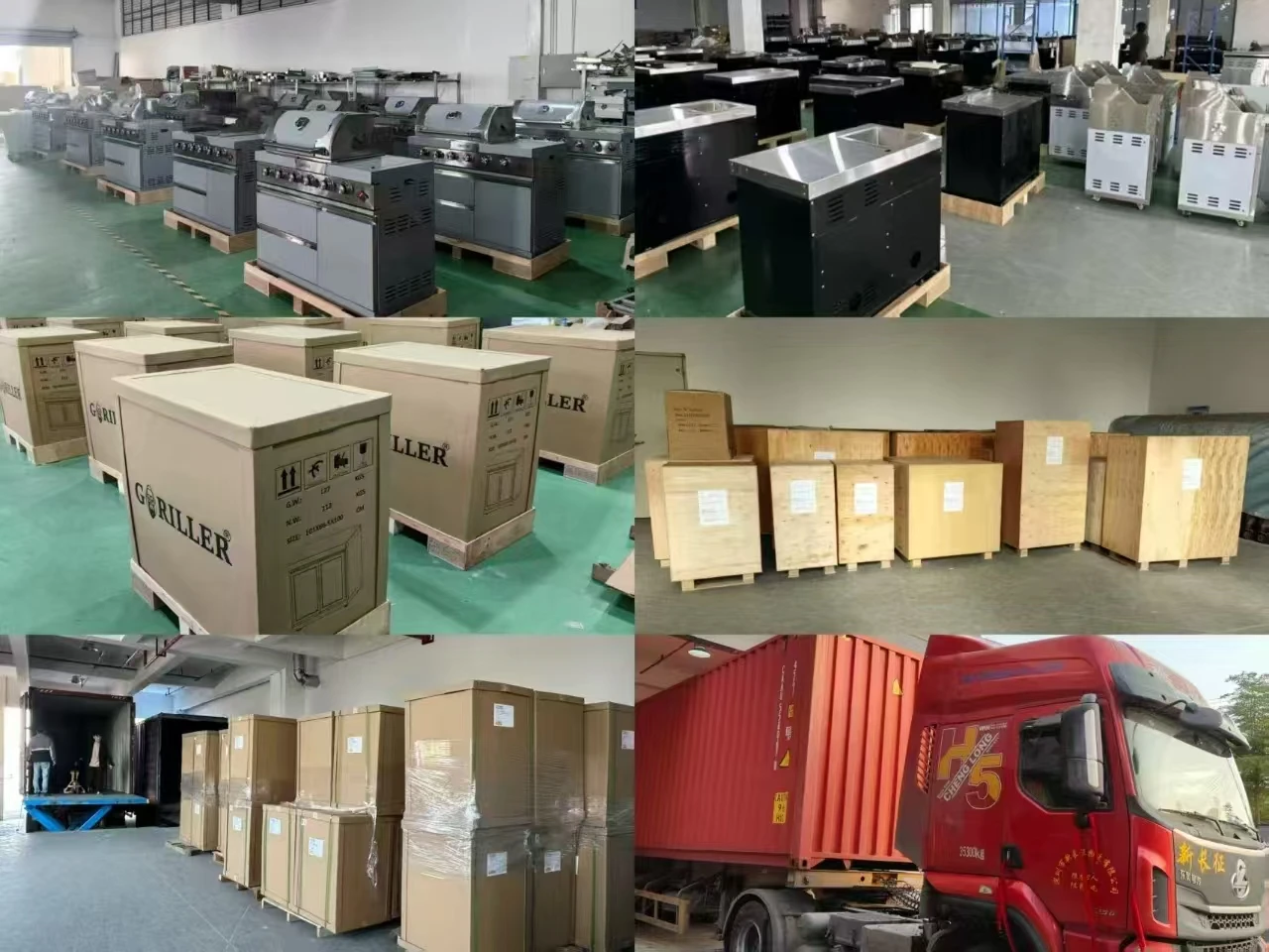 Stainless Steel Black Color Charcoal BBQ Grill Sink Storage Cabinet With Fridge  Garden Drawer Cabinet Modular Kitchen