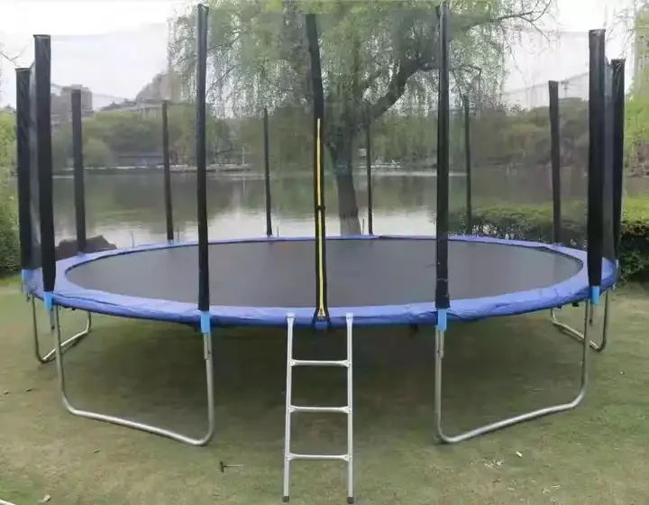 High Quality 6ft 8ft 10ft 12ft 14ft 16ft Trampoline Jumping Bed with Protective Net for Kids's Amusement by Factory Price