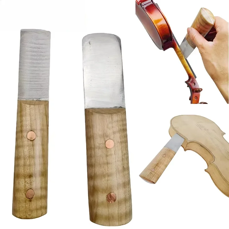 Guitar Cello Viola Violin Top Back Board Remove Split Splitting Knife Fingerboard Move Separation Detaching Tool