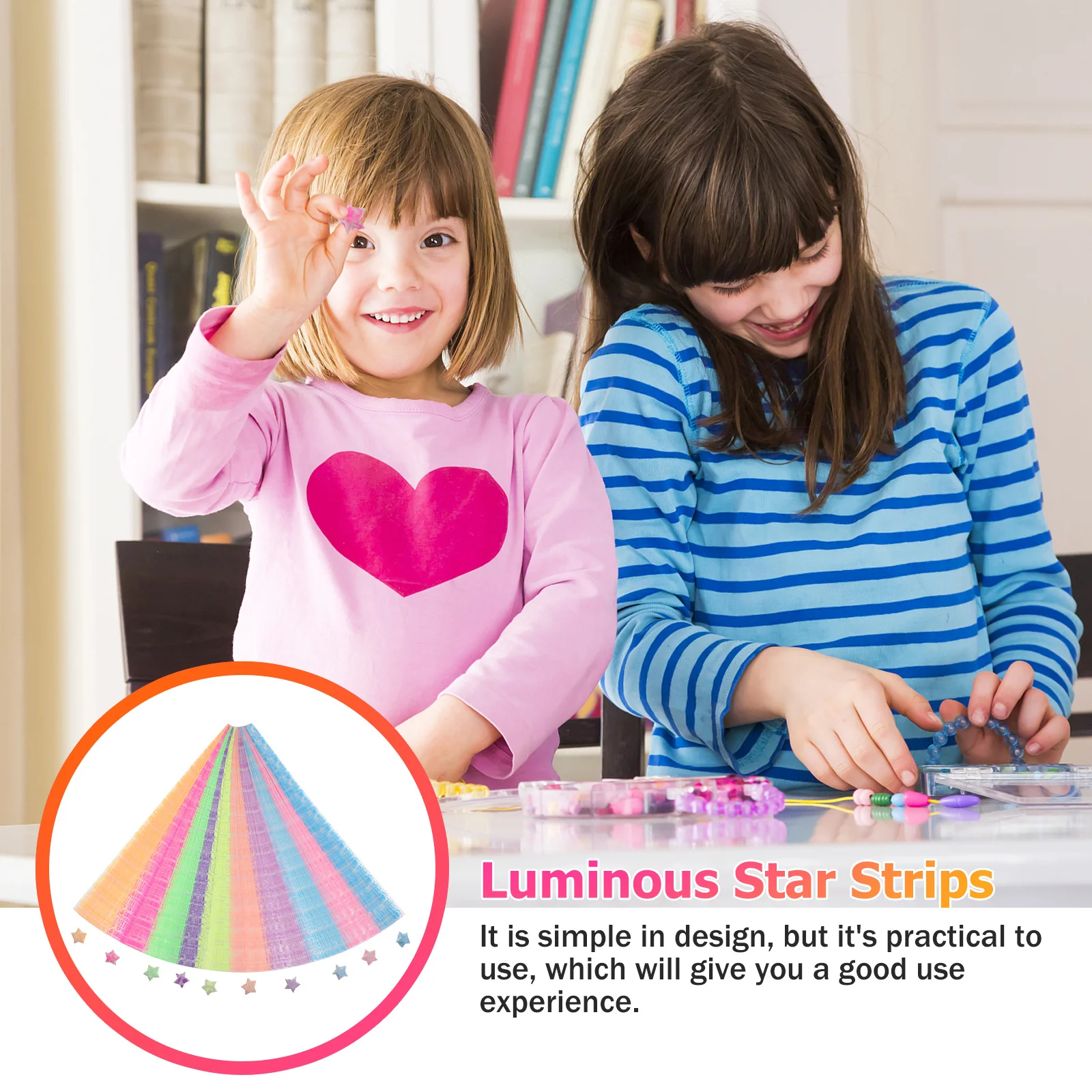 630Pcs Premium Origami Star Strips Lightweight Portable DIY Star Making Supplies Creative Appearance DIY Crafts