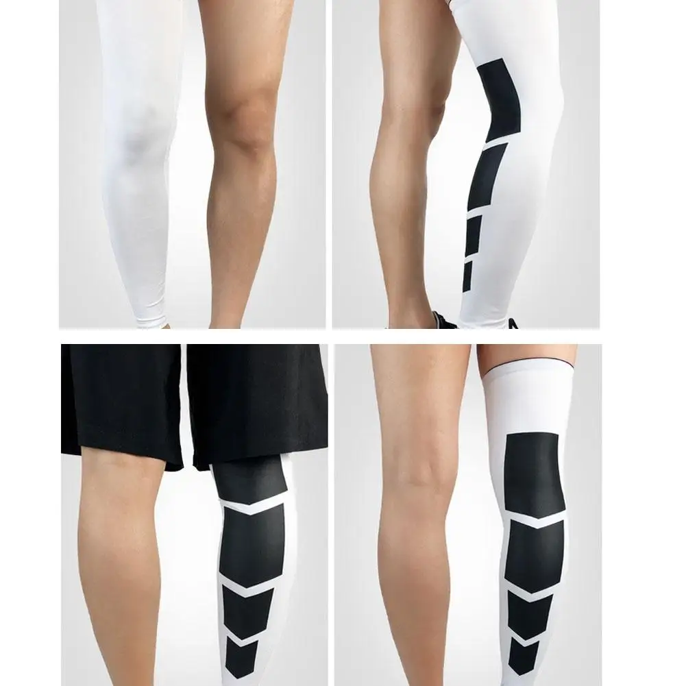 Sports Compression Leg Sleeves for Men Women Breathable Comfortable Outdoor Football Cycling Basketball Leg Protection Sleeve