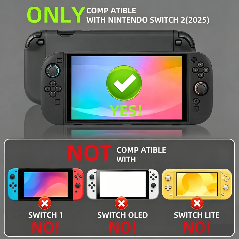 Coque en silicone TPU pour con - Gaming Console Nintendo Switch 2 avis et prix