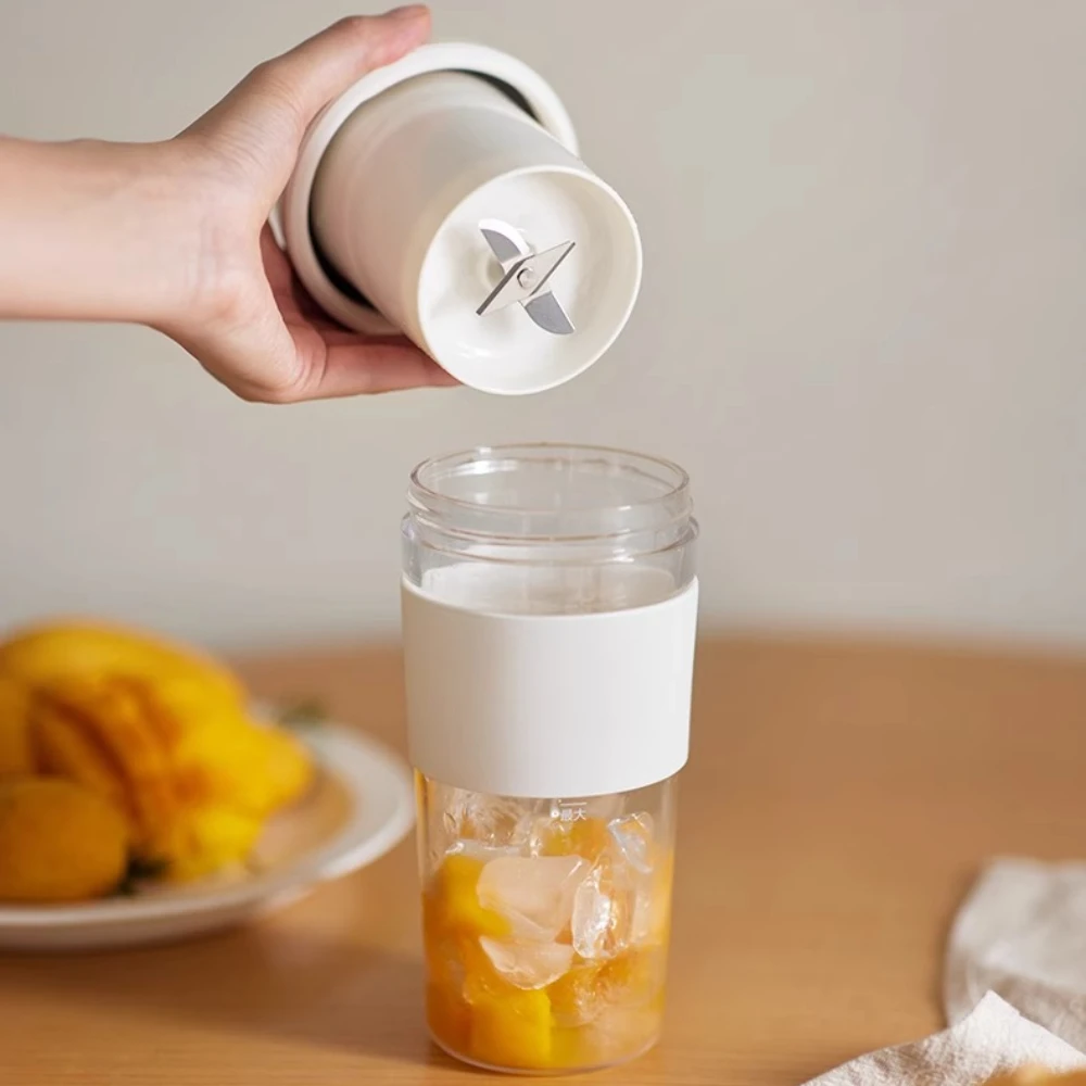 

Mini Portable Juice Blender Machine for Smoothies Juicer Ice Breaker Long Battery Mixer Cup Nutribullet Food Processor