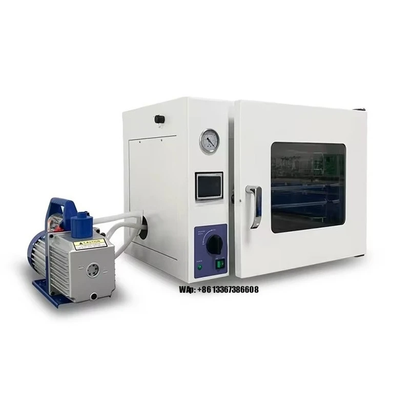 Laboratory Desktop High Temperature Vacuum Fast Heating Treating Hot Air Circulated Drying Oven for Lithium Ion Battery