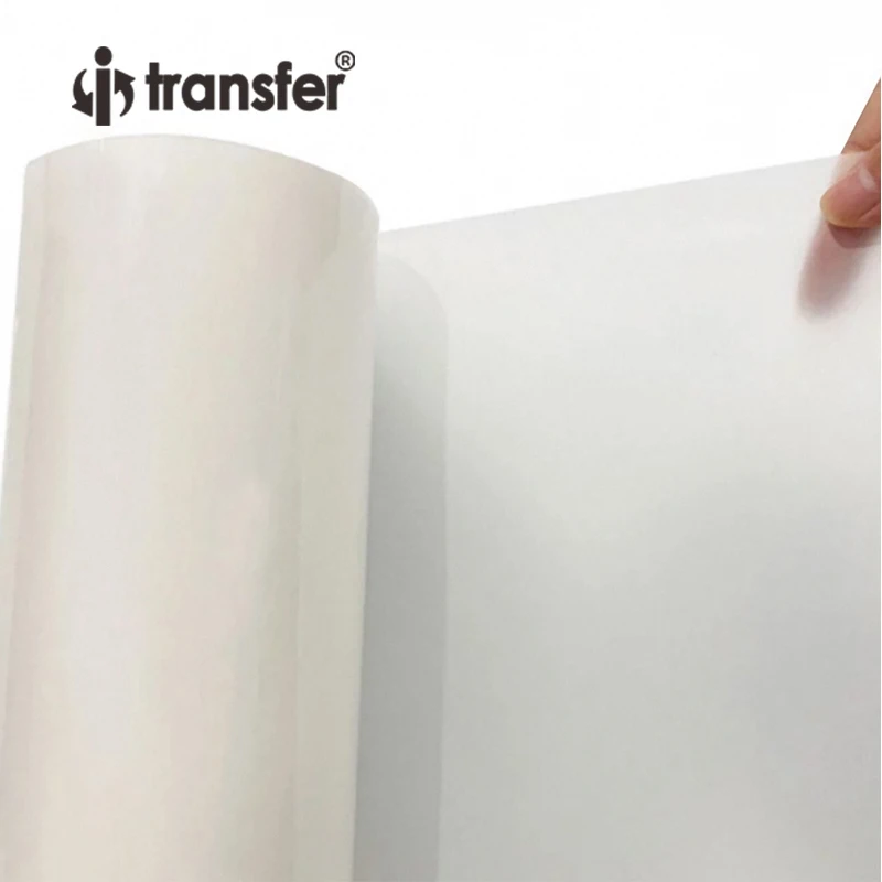 DTF Printing Film, PET Film, Direct Transfer Printing Film, Heat Transfer Paper, Hot e Cold Peel Films, 60cm x 100m