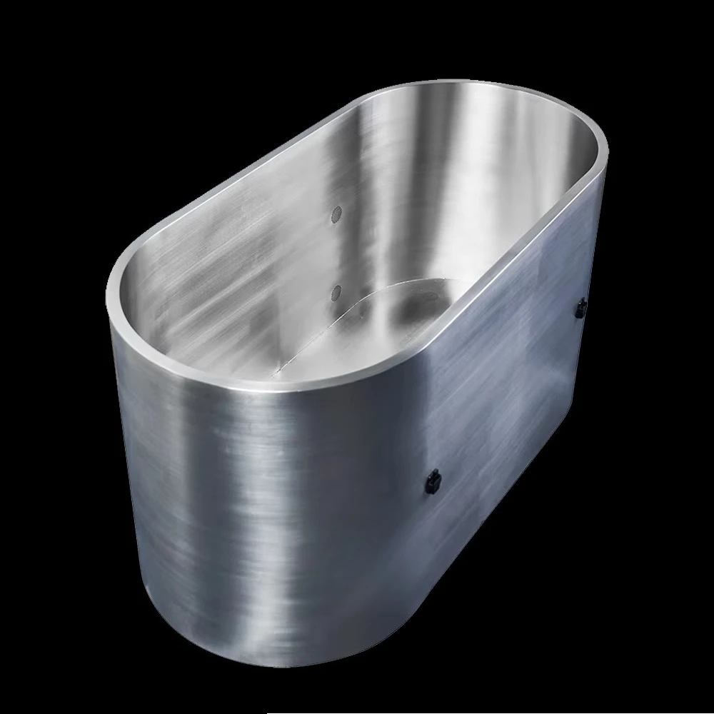 Corrosion Resistant 304 316 Stainless Steel Ice Bath Marine Grade Cold Plunge Tub Outdoor Health Pool