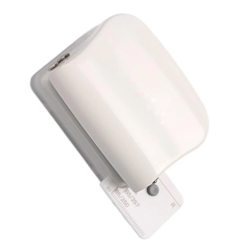 Y2GD Circle Punches Paper Puncher for Notebook Scrapbook, 5 Sheets Capacity 5 Hole Punches Handheld Loose Leaf Paper Puncher