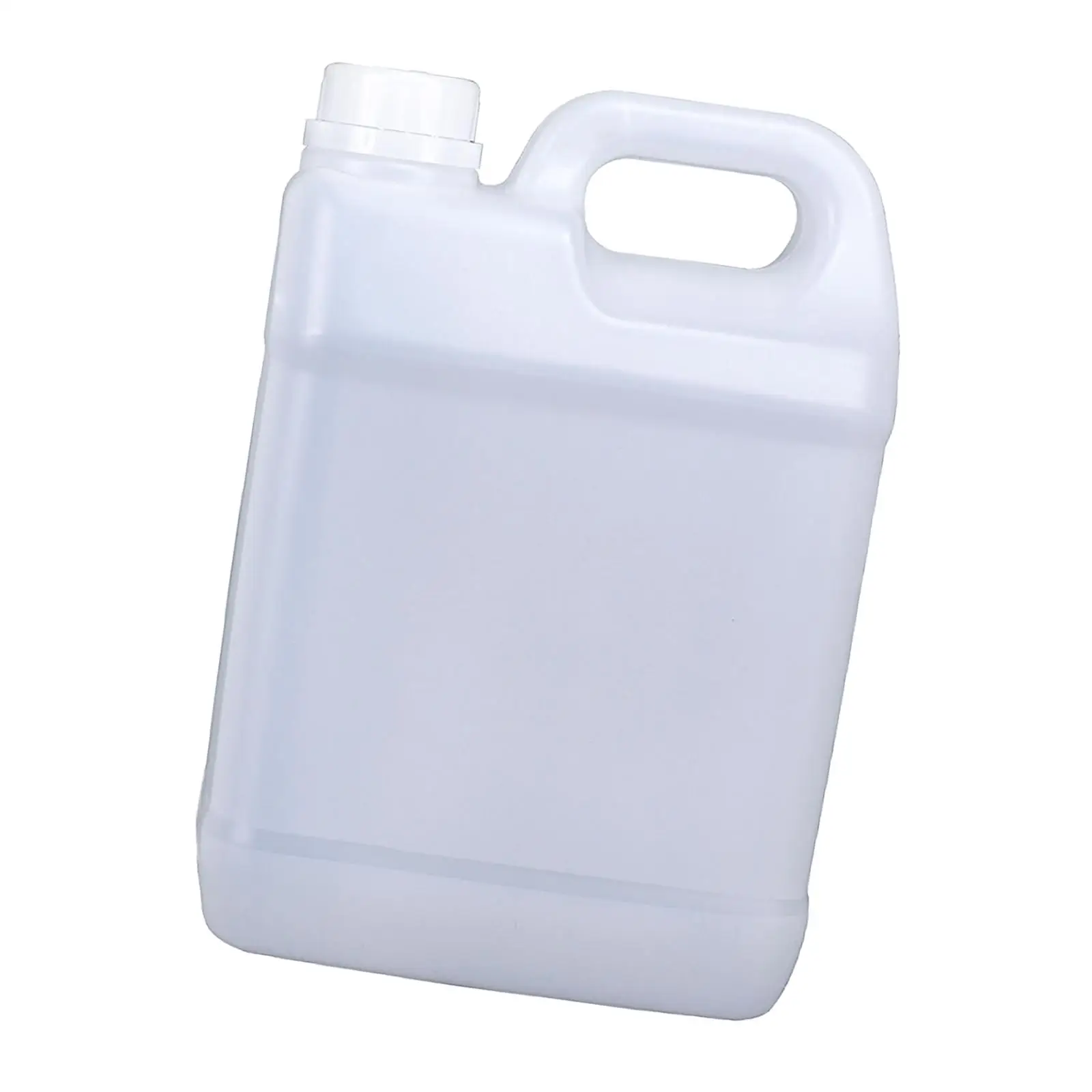 2L Water Container Ergonomic Handle with Lid Leakproof Packaging Bottle Bucket Plastic