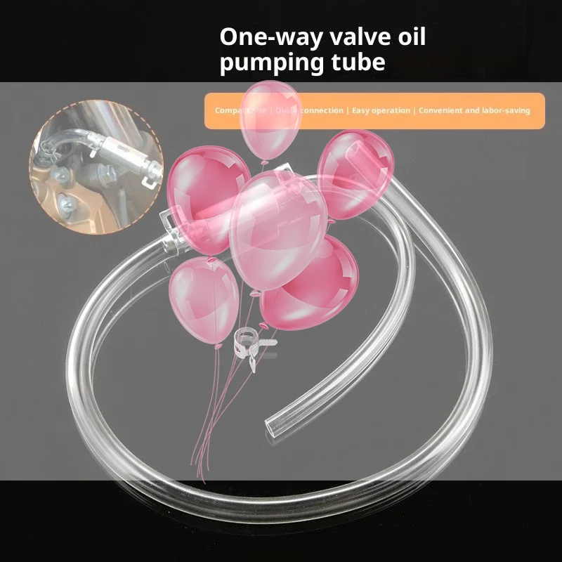 

1 шт., автомобильный шланг для прокачки тормозов, гидравлический клапан сцепления, односторонний клапан, трубка, инструмент для прокачки, сменный адаптер, комплект, автоаксессуары