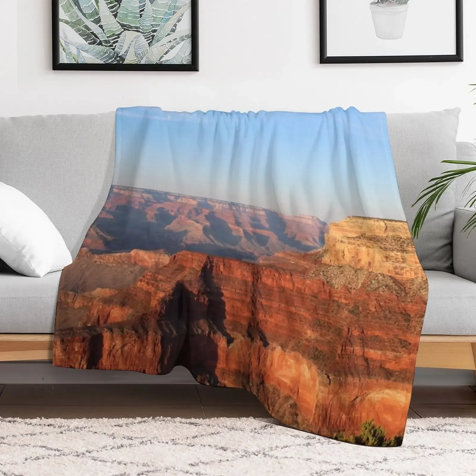 Grand Canyon South Rim Sunset Throw Blanket for sofa Blankets For Baby Sofa Quilt Blankets