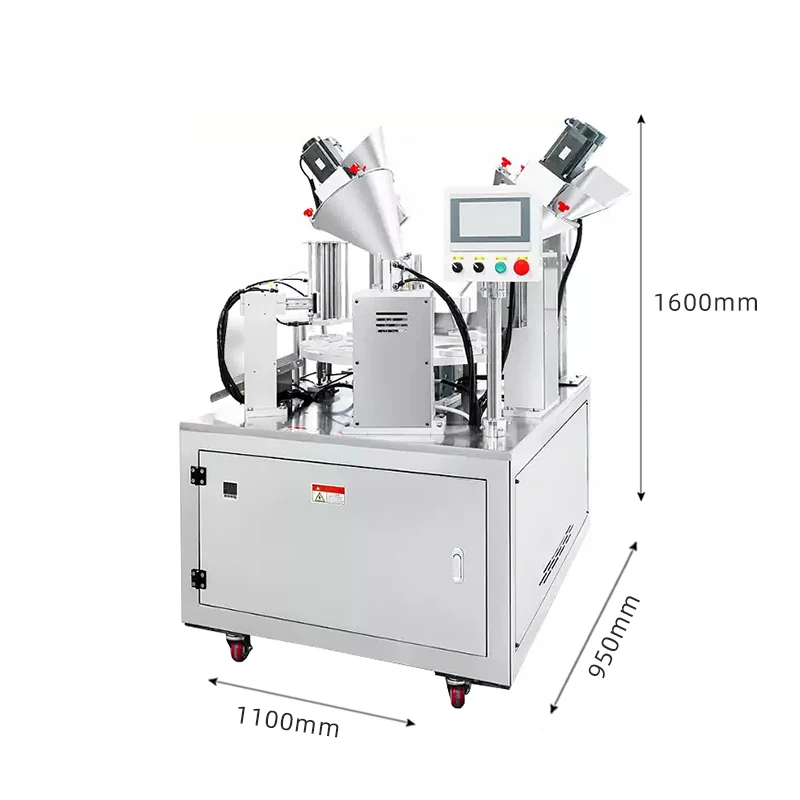 Automatic Coffee  Filling and Sealing Machine Small Scale Automatic Rotary Type  Sealer for Instant Coffee Pod