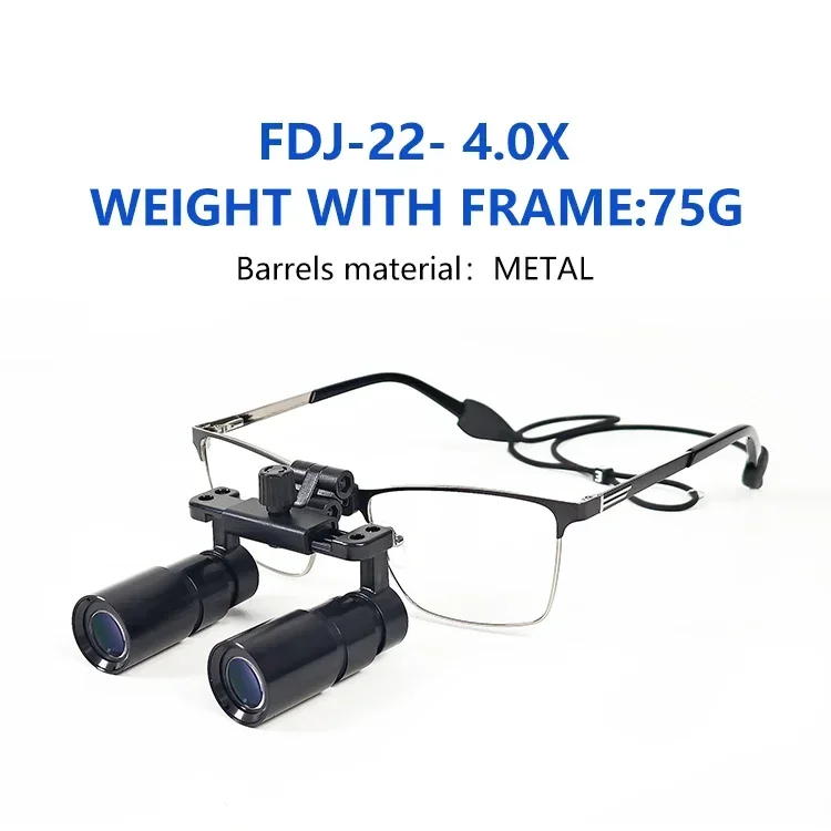 2026/Burite Newest 5.0x  Binocular  Loupes Doctor Loupe Dentist Equipments Medical Loupes