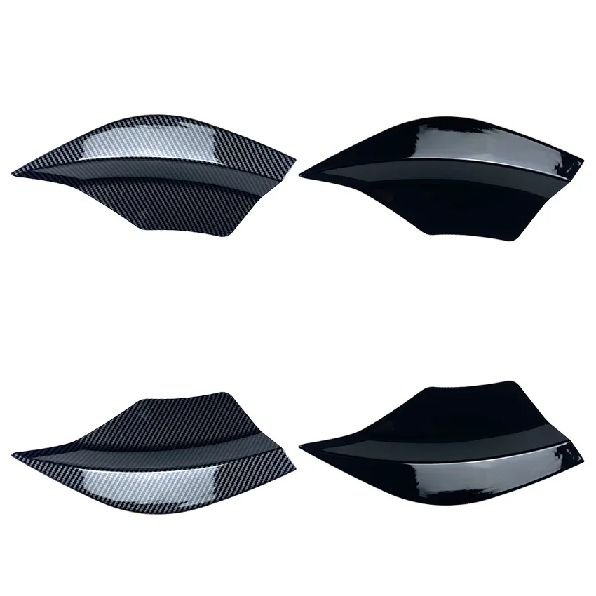 2pcs Car Rear Bumper Side Diffuser Splitter Lip Left Right Aerodynamic Replacement for Mercedes‑Benz A Class W176 2012-2018