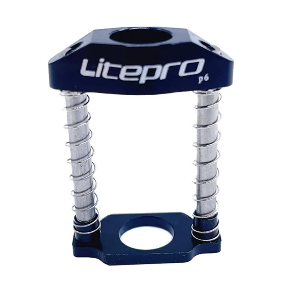 Litepro Folding Bicycle C Buckle Parallelizer Twist Rotary For Brompton Bike Handle Faucet Aluminum Alloy Spring Hinge Clamper