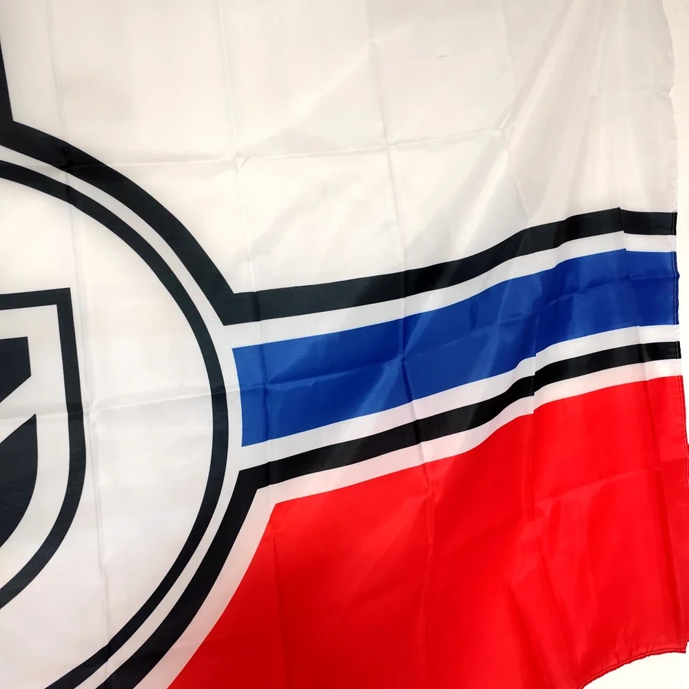 Russian Cross Flag - Steel Ambition Flag 90x150cm, 100% Polyester,Military Style Home Hanging, Gift for Collectors