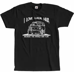 T-Shirt for Russian Lada Niva Offroad Fans Short / Longsleeve