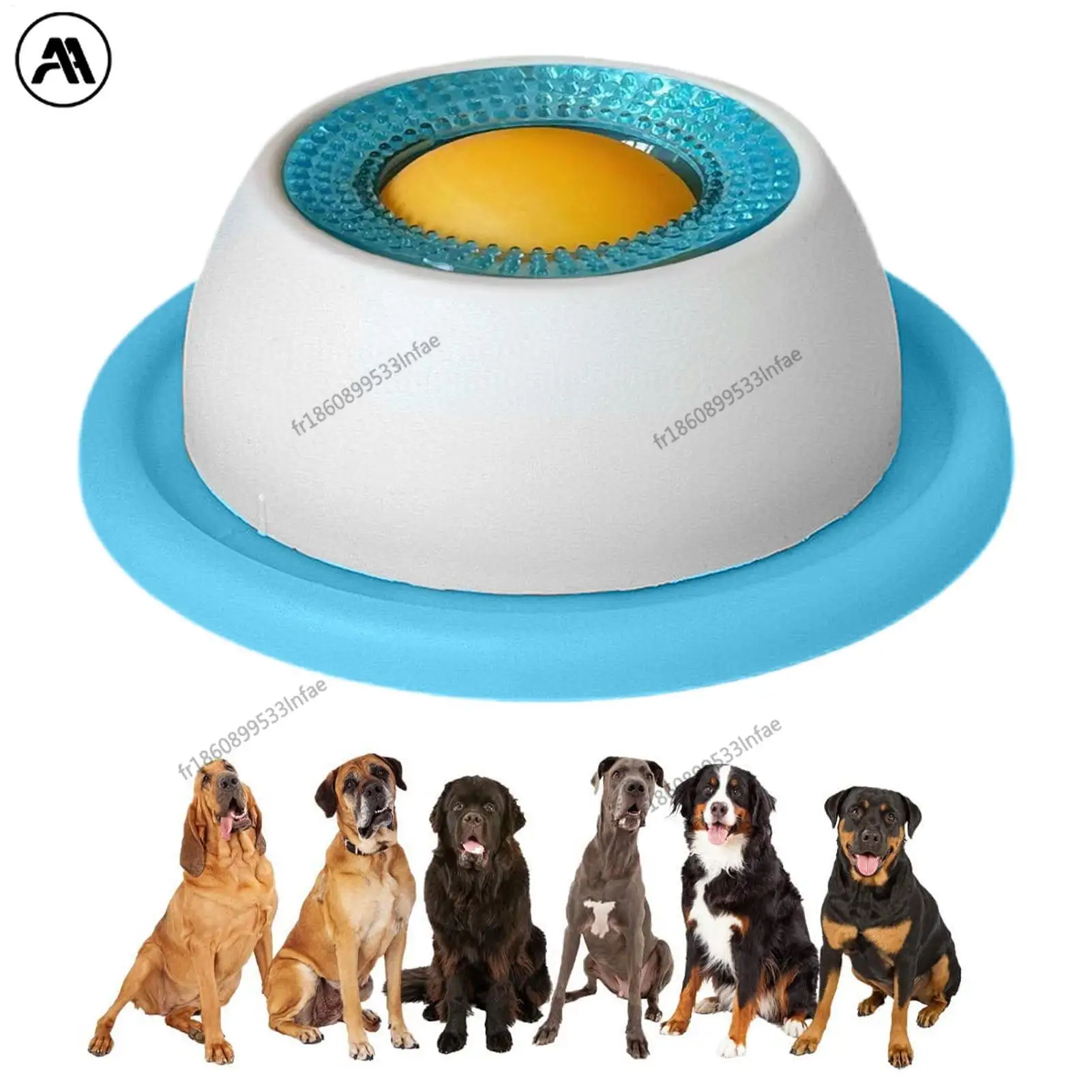 Accesorios para la alimentación de mascotas: juguete rompecabezas para cachorros aburridos, comedero lento y suministros para comederos de alimentos saludables