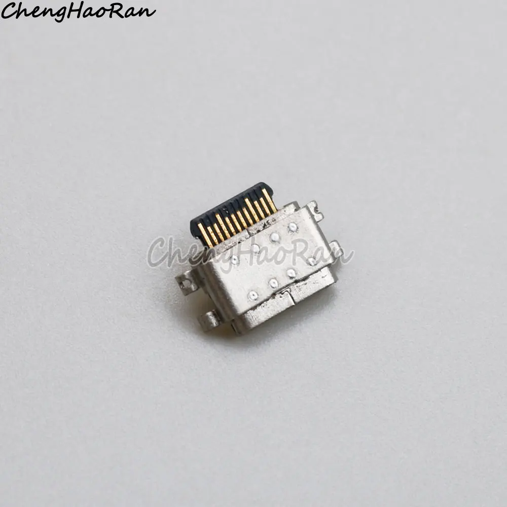 Tipo-C USB Tomada fêmea, plugue de carregamento de energia, interface para BlackBerry Key2, cauda interna, conector de carregamento, 1/2 pcs