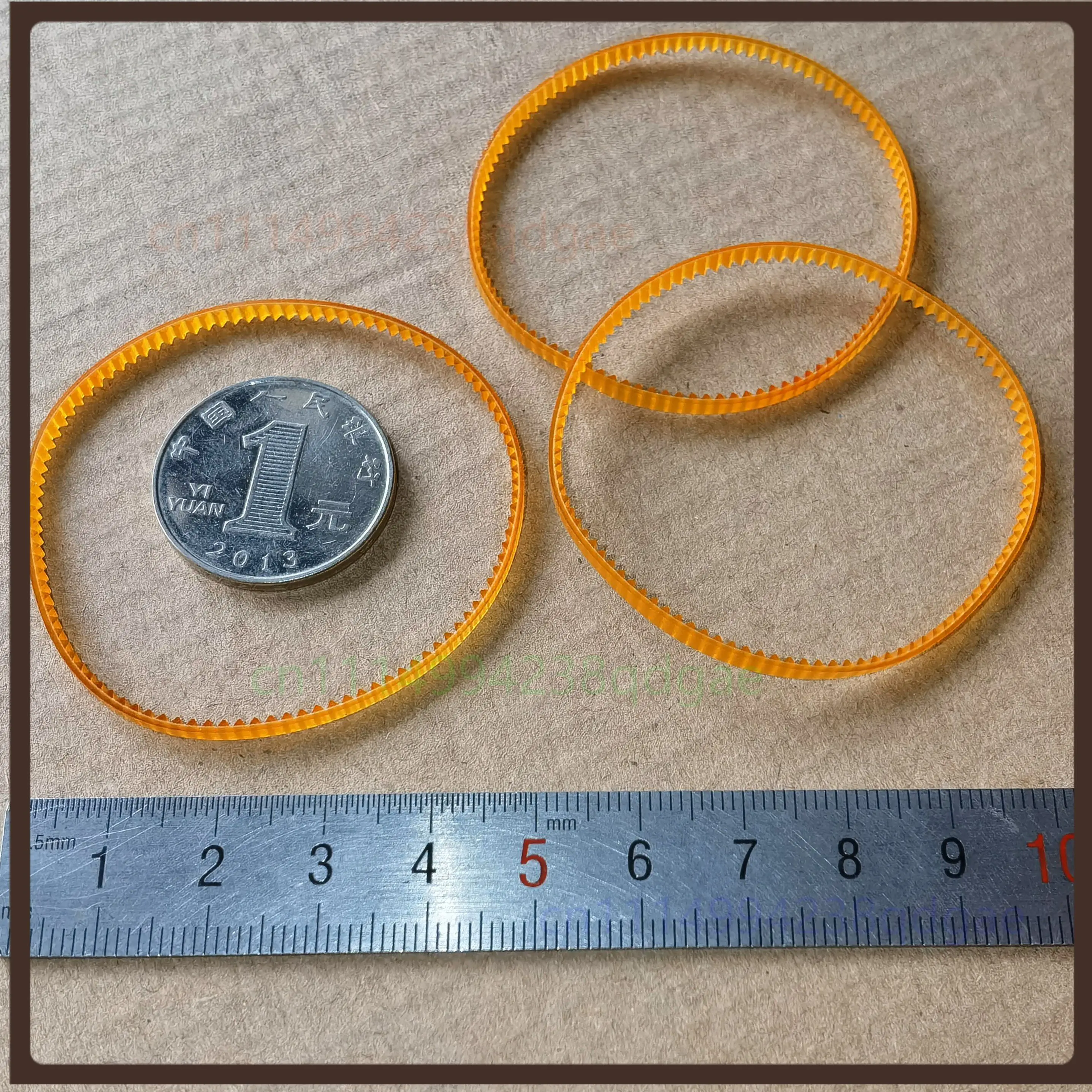 1PCS Toothed Timing Belt ID49mm Width2mm Synchronous Belt Toy Copier Craft Machine Replacement Parts