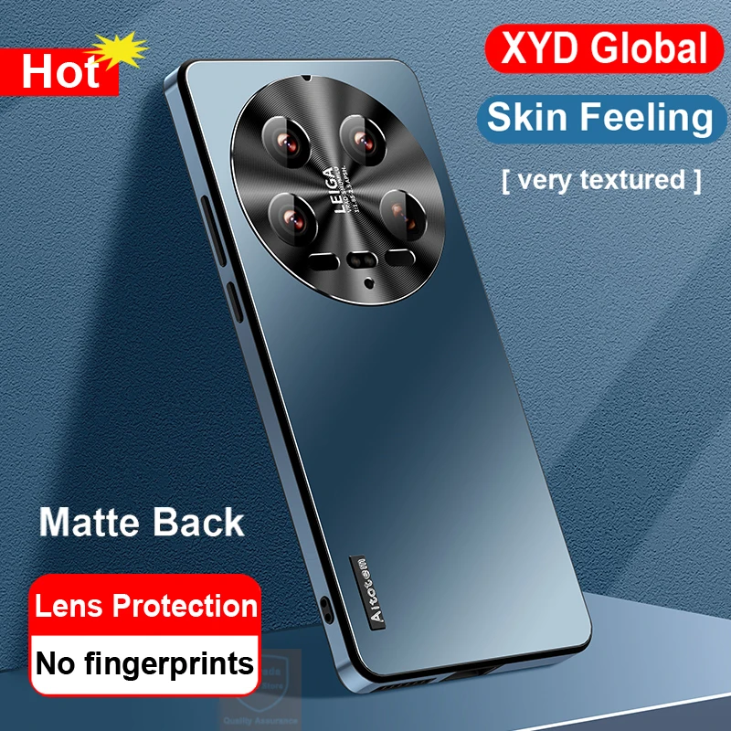 For Xiaomi 14 Ultra Case Skin Feeling Brand Matte Phone Case For Xiaomi 14 Ultra Mi14 Mi 14Ultra Cover Bumper Luxury Armor Shell