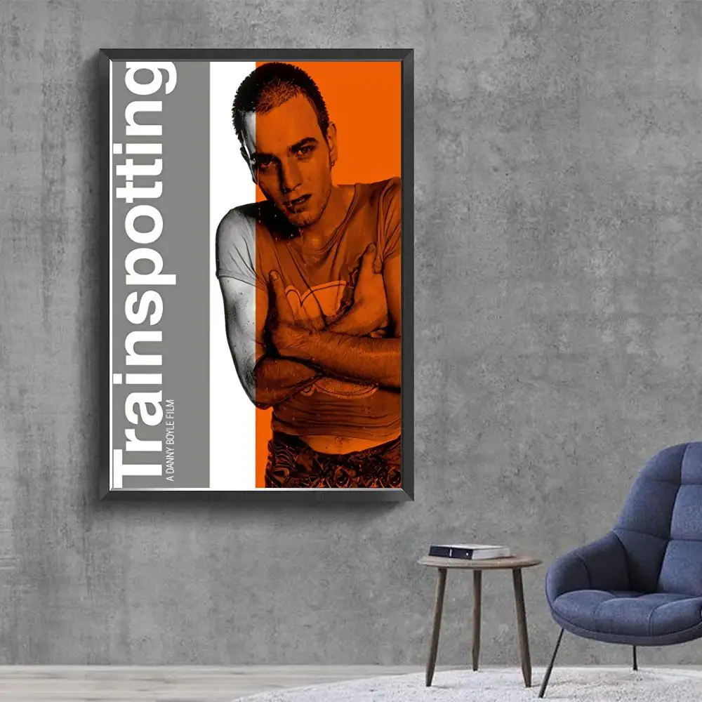 Trainspotting Anime Posters Sticky Vintage Room Home Bar Cafe Decor Kawaii Room Decor