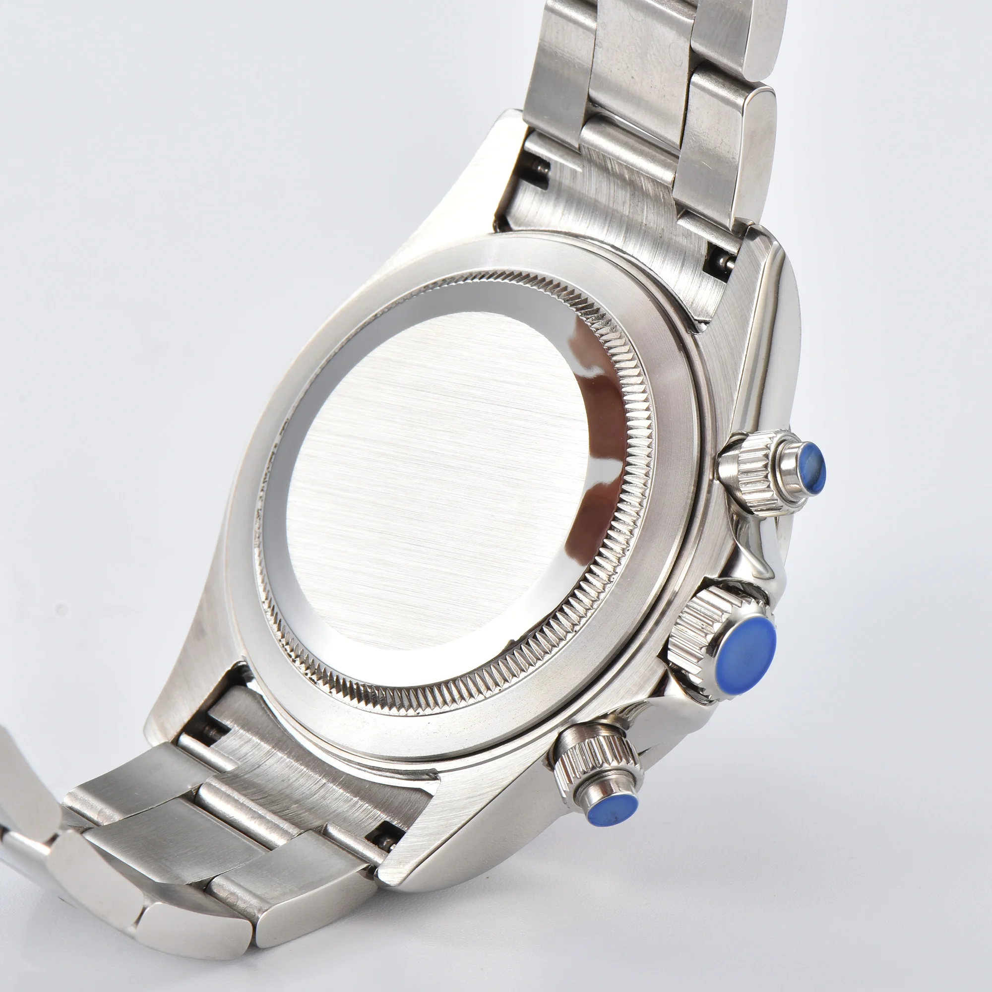 Imagem -05 - Multifuncional Business Ver para Homens Movimento Quartz e Sapphire Mirror para Personalizar o Logotipo Vk63