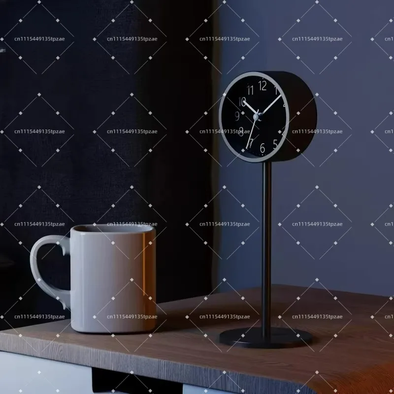 Minimalist Desktop Clock Ornaments,high Foot Alarm Clock Creative and Personalized Home Decoration Gifts