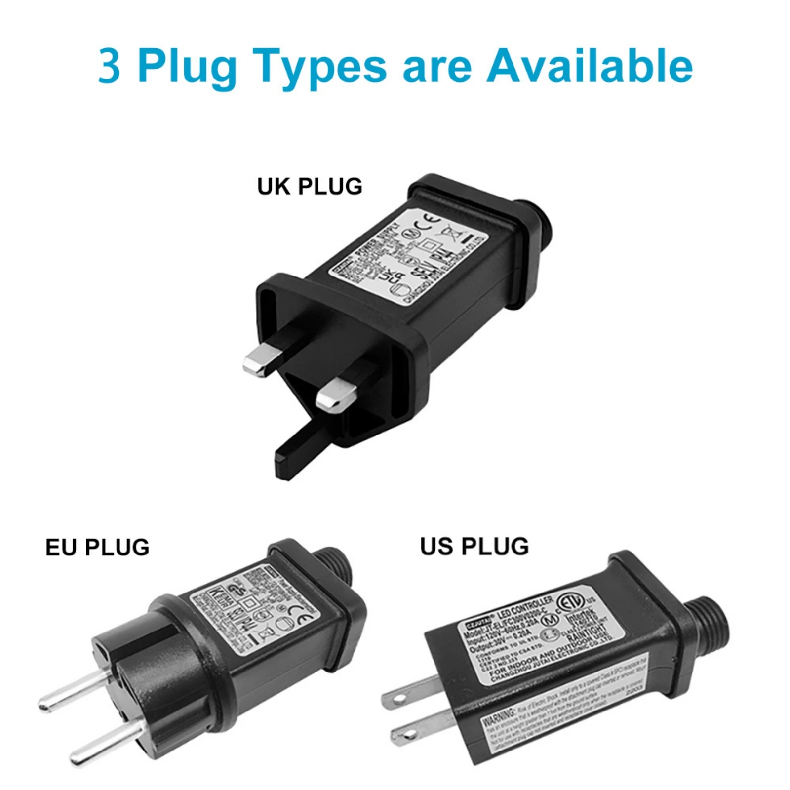 2000/1000/500 المصابيح LED أضواء الجنية سلسلة أسلاك نحاسية مقاوم للماء عيد الميلاد جارلاند أضواء ديكور خارجية لشجرة حفل زفاف