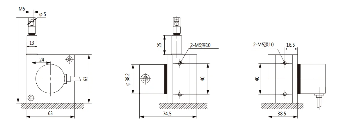 4-20mA Output Draw Wire Position Sensor Displacement Sensor