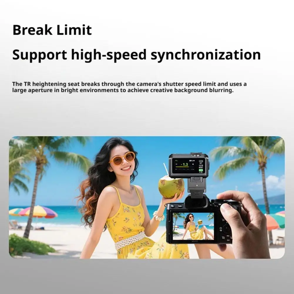 Godox TR TTL Hot Shoe Riser متوافق مع Canon E-TTL II Nikon i-TTL Sony Fujifilm OM System TTL Systems لـ Godox iT20 iT22