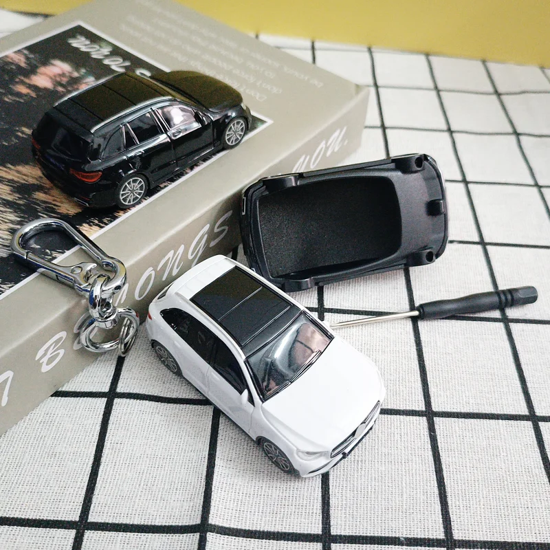 

Fit for Benz GLC Key Case for Mercedes Benz W205 W213 W222 X167 AMG CLE CLA GLB GLS Remote Car Key Cover Holder Auto Accessories