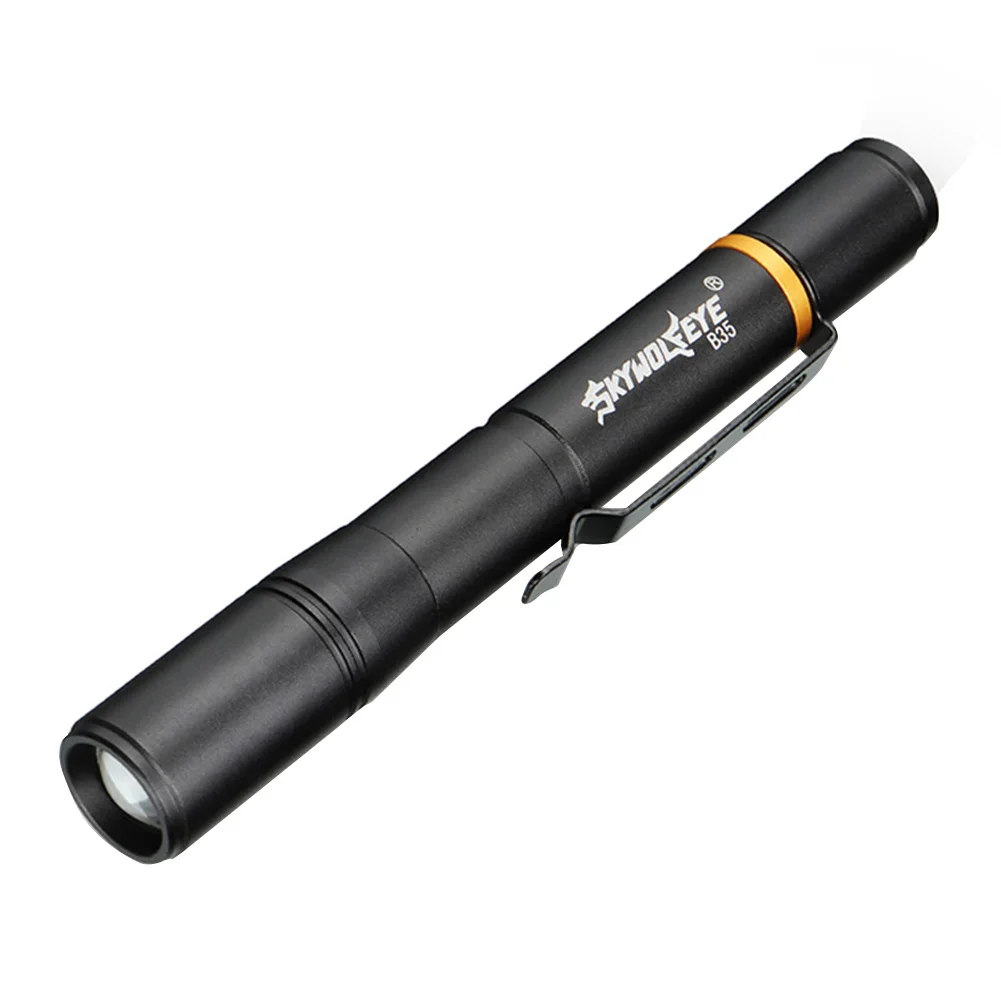 1pc  Pen Flashlight Double-sided Light Souce 300LM Adjustable Super Light