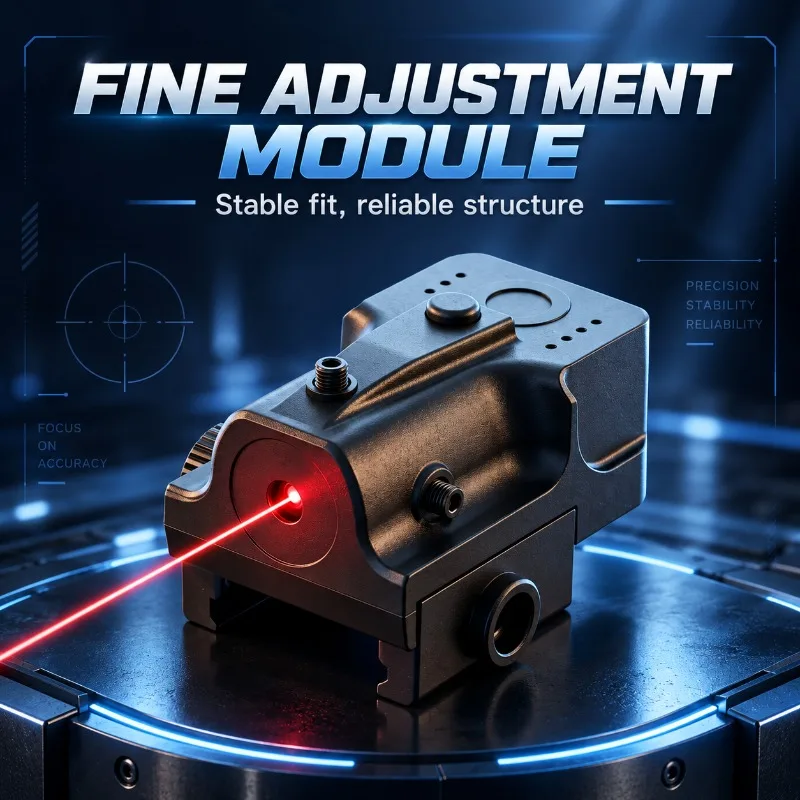 Ultra Light Mini Nylon Beam Indicator Kit, Stable Lock Design Fits Universal Rail for Model Ornament