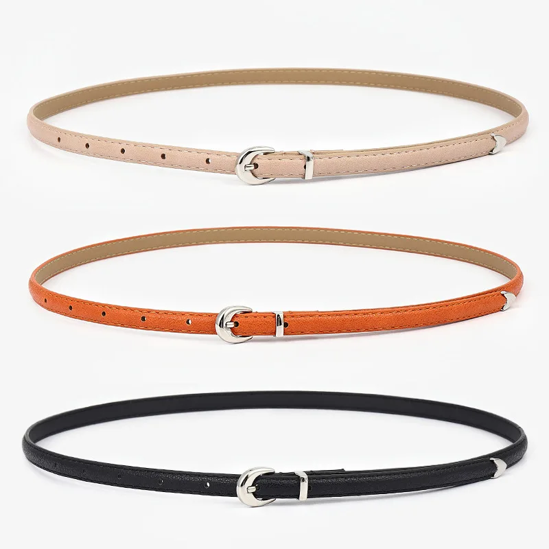 

1.2cm Trendy and Slim Waist Belts for Women, Ideal for Dresses, Skirts and More