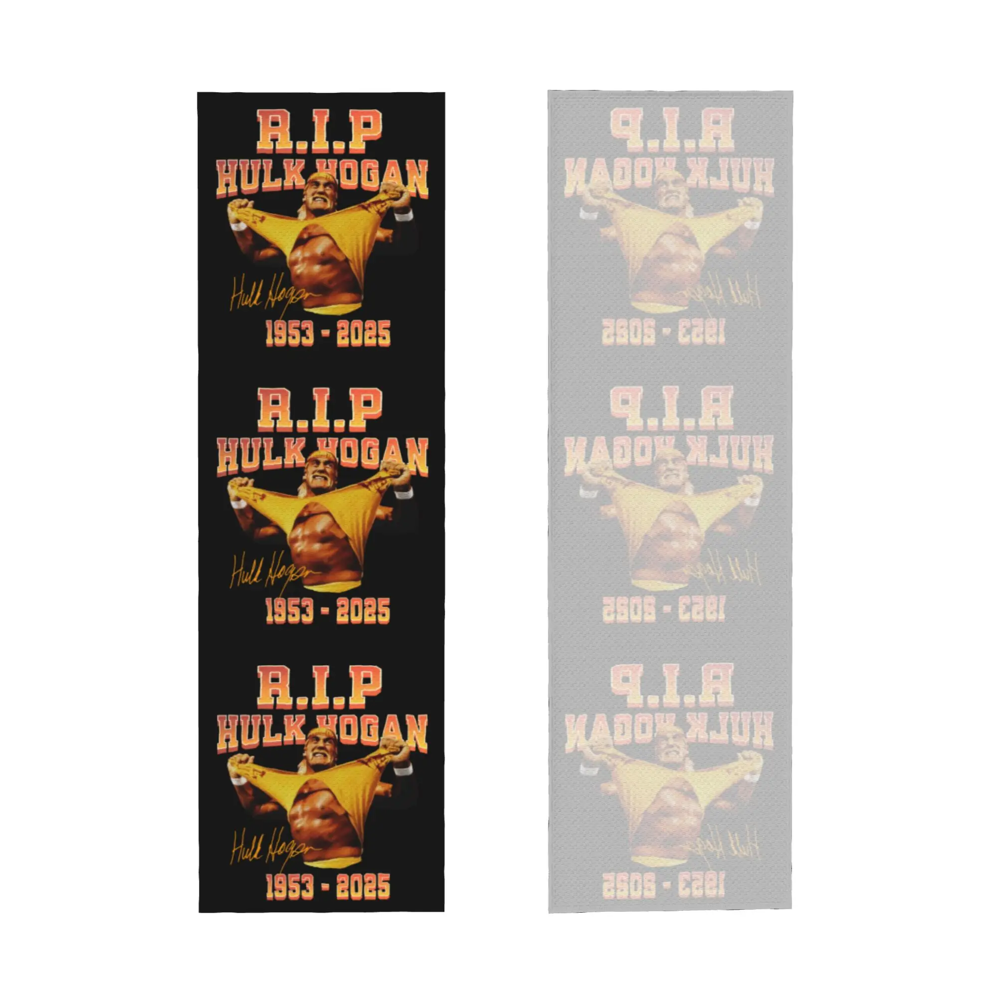 Cold Exercise Towel American Pro Wrestling Hulk Hogan Beach Sports Yoga Towel Camping Towel Refreshing Sports Scarf Face Towels