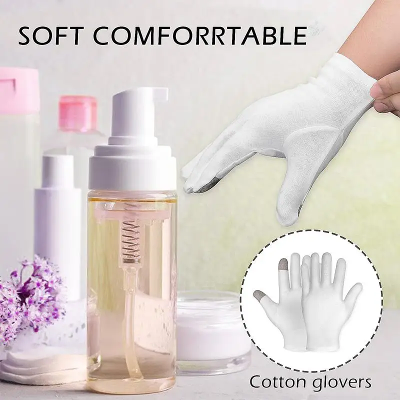 Gloves Touchscreen Cotton Driving Gloves Cotton Work Gloves Sleeping Gloves Lotion Gloves For Hands Protection