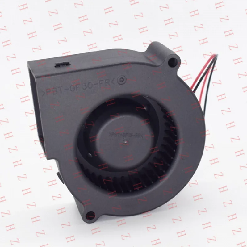 P+ 8pcs BG0703-B054-P00 24V 0.20A for Ball Brushless DC Blower Fan 2Pin 75x75x30mm